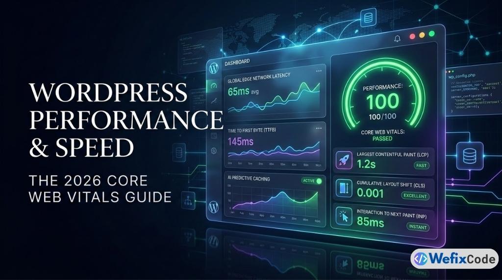 wordpress performance 2026 wefixcode