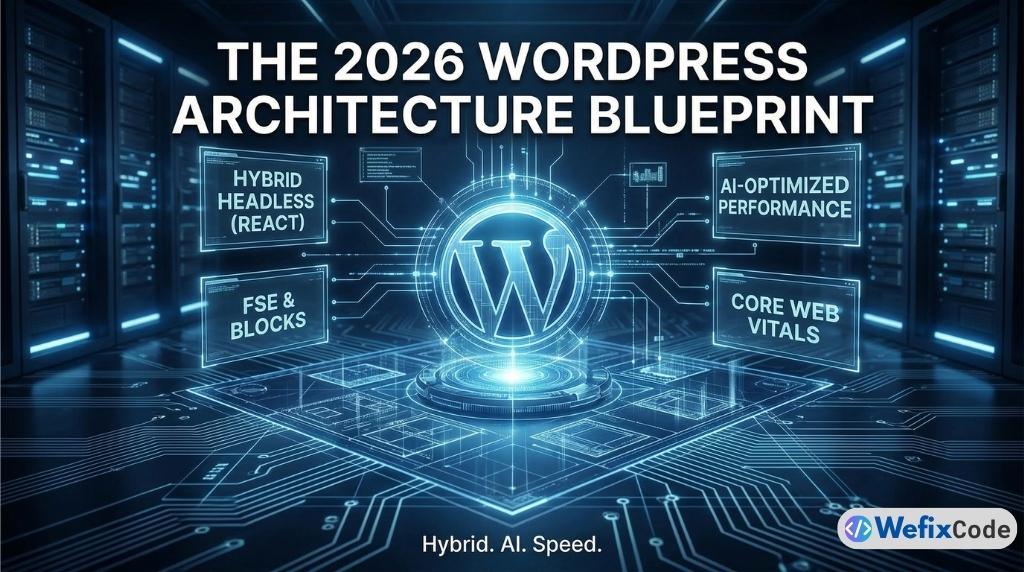 the 2026 wordpress architecture blueprint wefixcode
